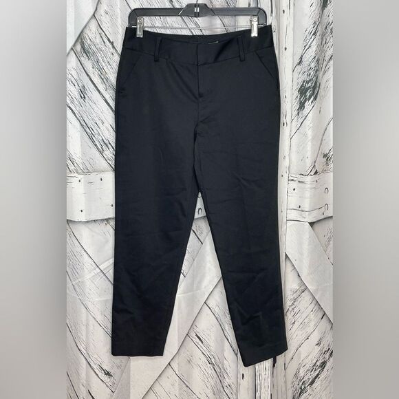 ALICE + OLIVIA CLASSICS black dress pants ankle length 6 - Picture 1 of 7
